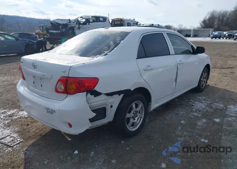 2009 Toyota Corolla Le из США, поврежденный, VIN JTDBL40E499079782